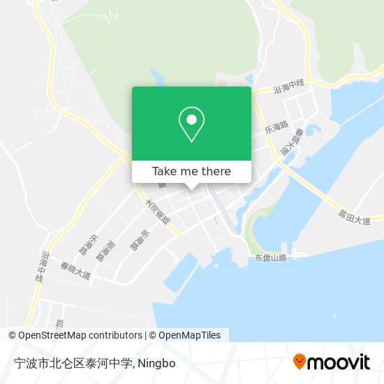 宁波市北仑区泰河中学 map