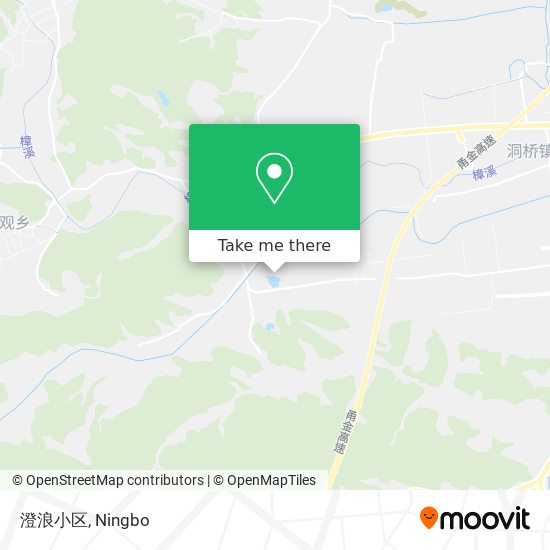 澄浪小区 map