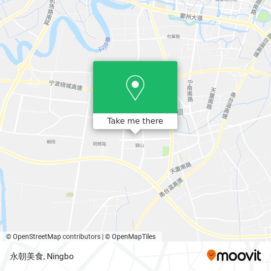 永朝美食 map