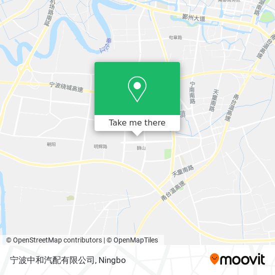 宁波中和汽配有限公司 map