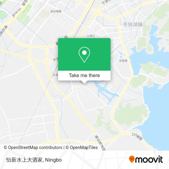 怡新水上大酒家 map