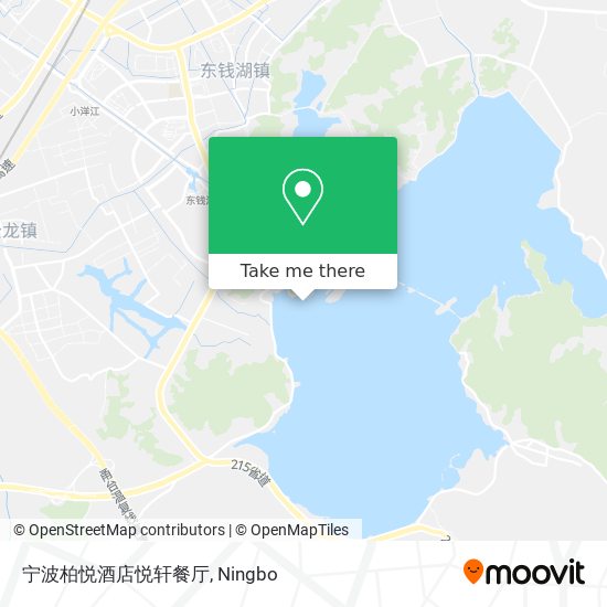 宁波柏悦酒店悦轩餐厅 map