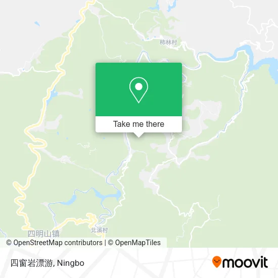 四窗岩漂游 map
