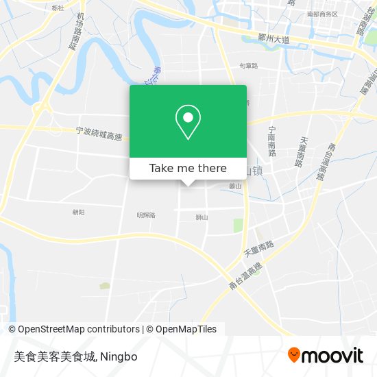 美食美客美食城 map