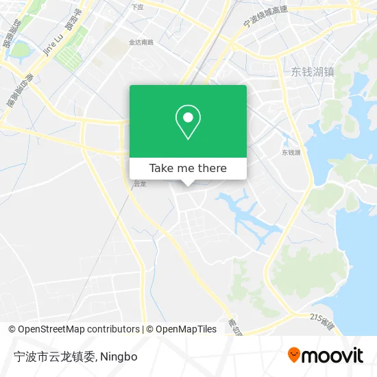 宁波市云龙镇委 map