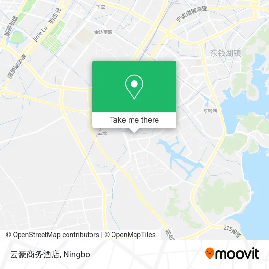 云豪商务酒店 map