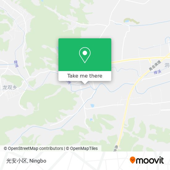 光安小区 map