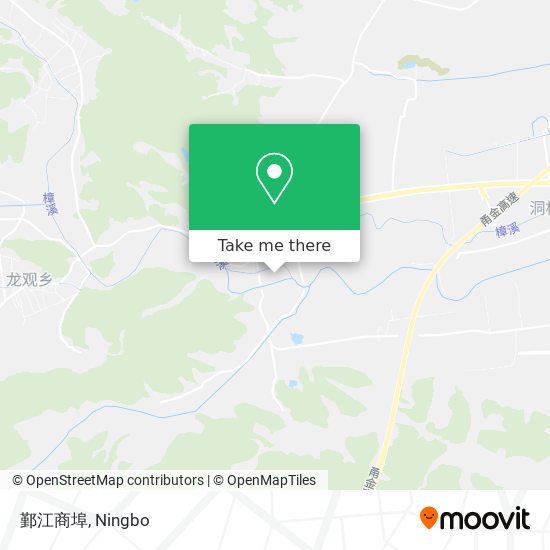 鄞江商埠 map