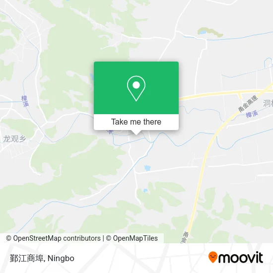 鄞江商埠 map