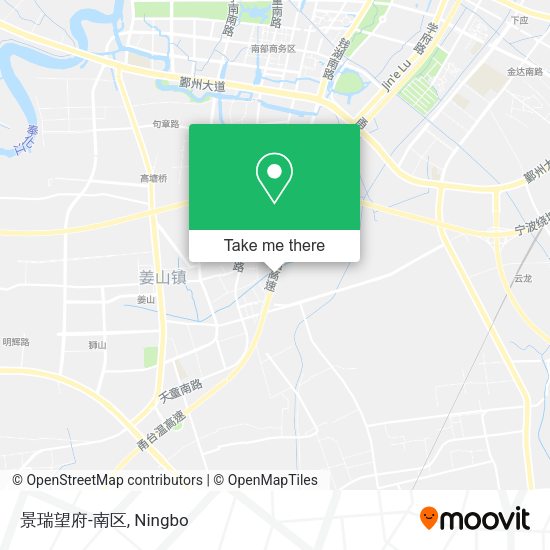 景瑞望府-南区 map