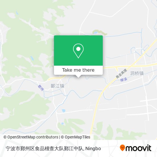 宁波市鄞州区食品稽查大队鄞江中队 map