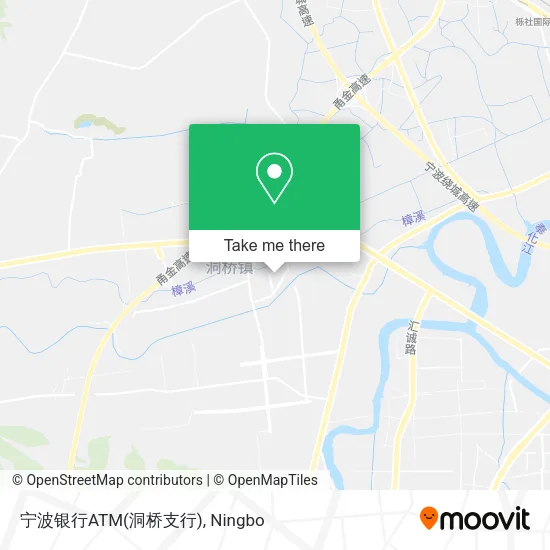 宁波银行ATM(洞桥支行) map