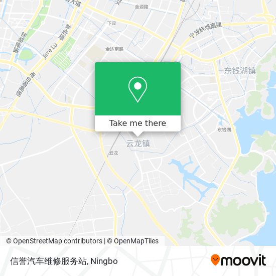 信誉汽车维修服务站 map
