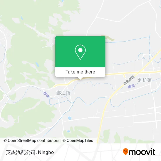 英杰汽配公司 map