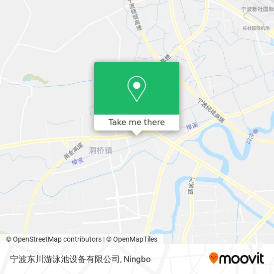 宁波东川游泳池设备有限公司 map