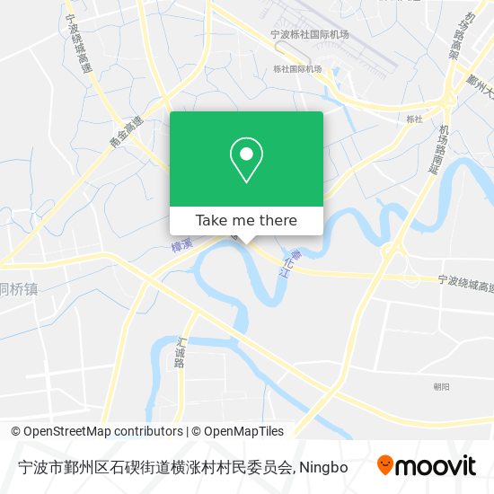 宁波市鄞州区石碶街道横涨村村民委员会 map