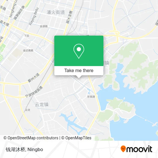 钱湖沐桥 map