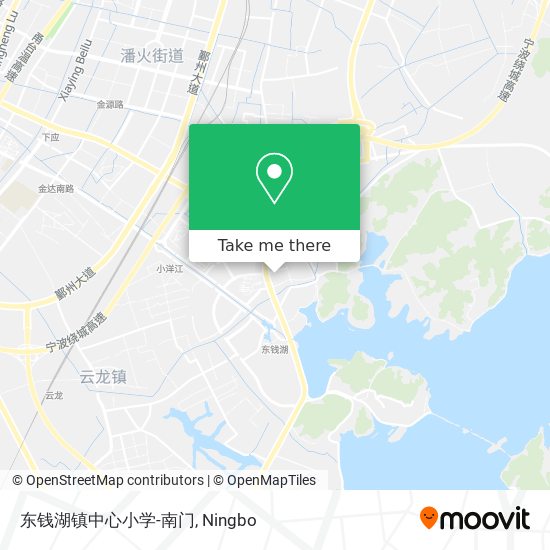 东钱湖镇中心小学-南门 map