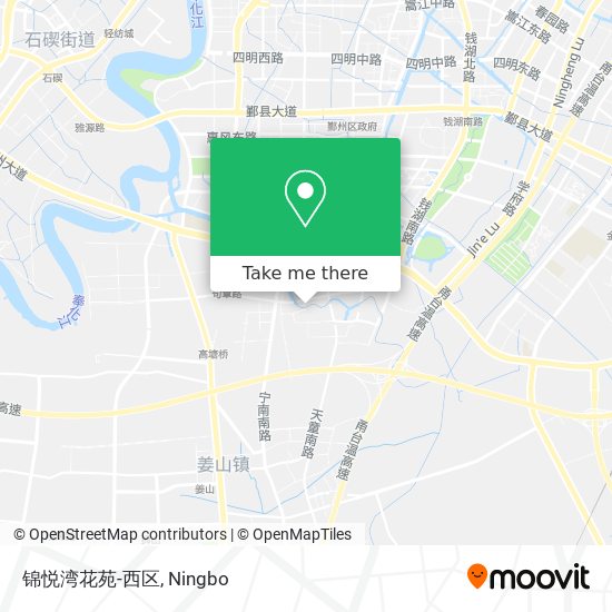 锦悦湾花苑-西区 map