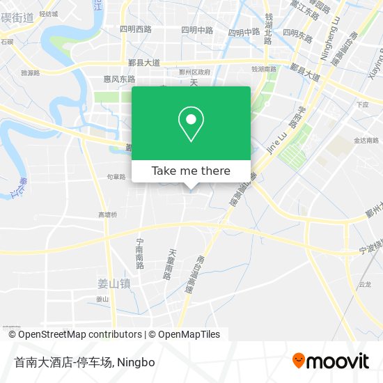 首南大酒店-停车场 map