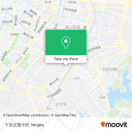 下应过渡小区 map