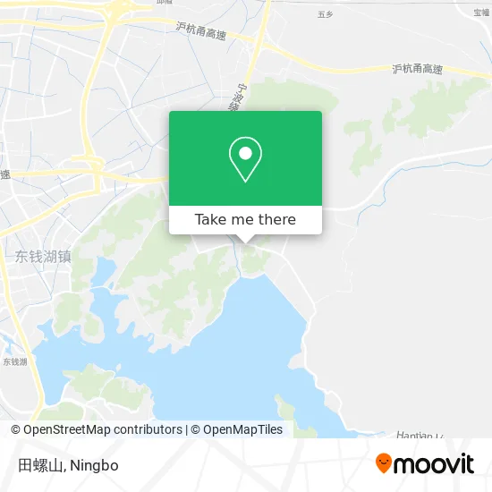 田螺山 map