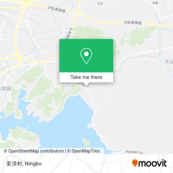 姜浪村 map