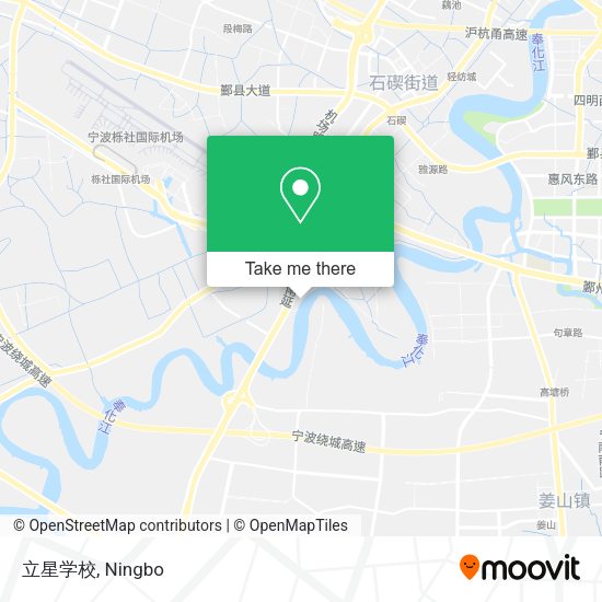 立星学校 map