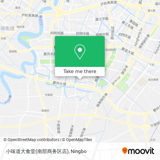 小味道大食堂(南部商务区店) map