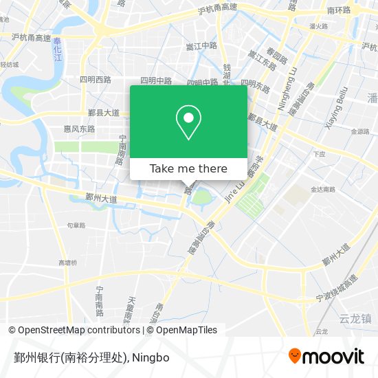 鄞州银行(南裕分理处) map