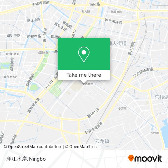 洋江水岸 map