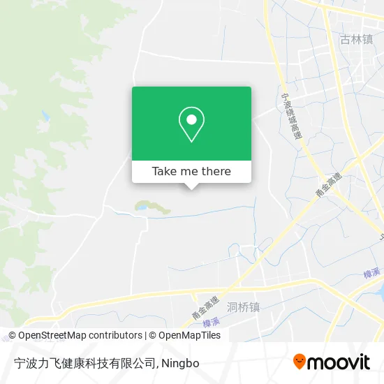 宁波力飞健康科技有限公司 map