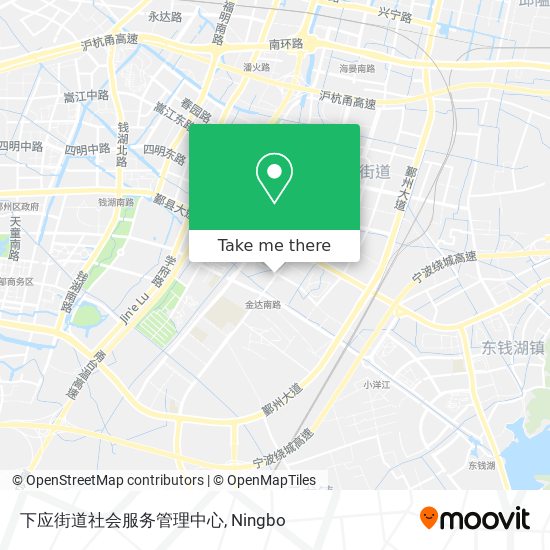 下应街道社会服务管理中心 map
