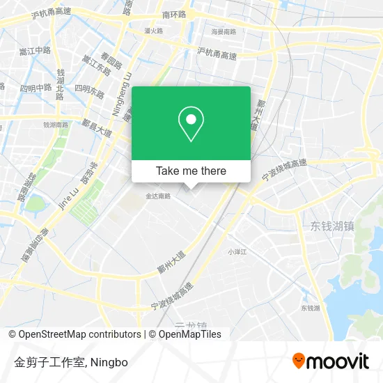 金剪子工作室 map