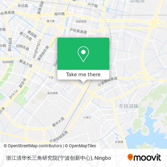 浙江清华长三角研究院(宁波创新中心) map