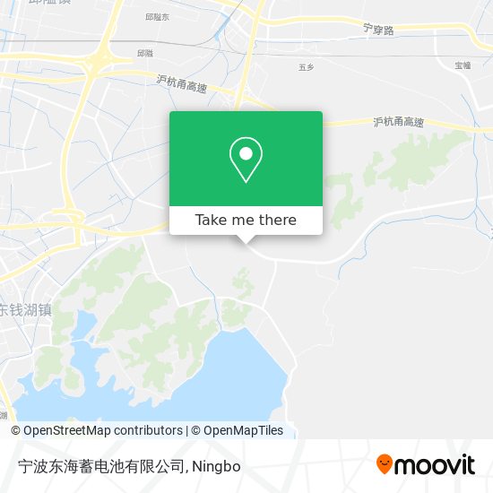 宁波东海蓄电池有限公司 map