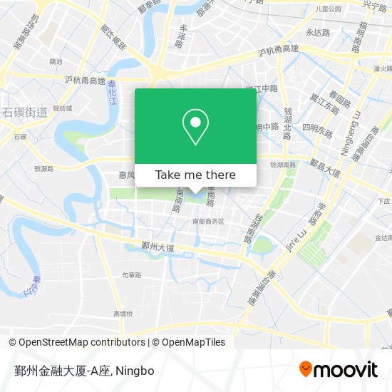 鄞州金融大厦-A座 map