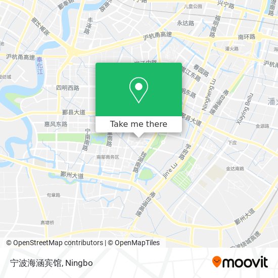宁波海涵宾馆 map