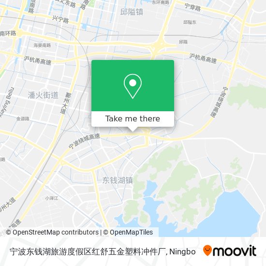 宁波东钱湖旅游度假区红舒五金塑料冲件厂 map