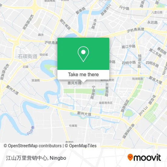 江山万里营销中心 map