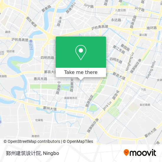 鄞州建筑设计院 map