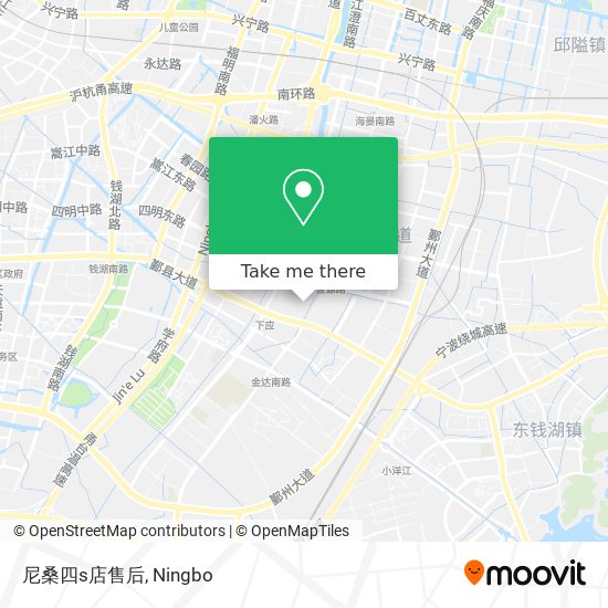 尼桑四s店售后 map