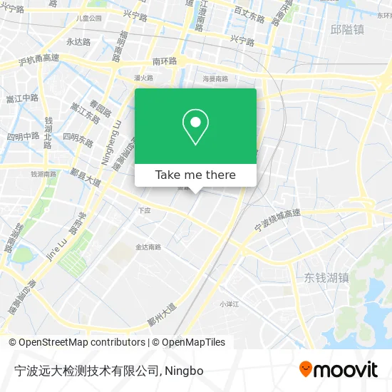 宁波远大检测技术有限公司 map
