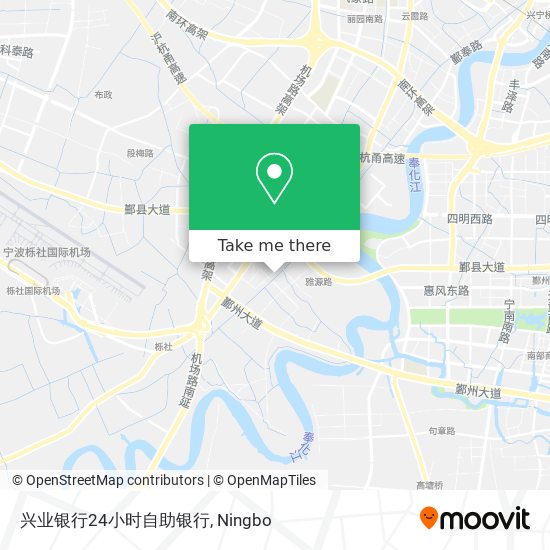 兴业银行24小时自助银行 map