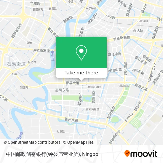 中国邮政储蓄银行(钟公庙营业所) map