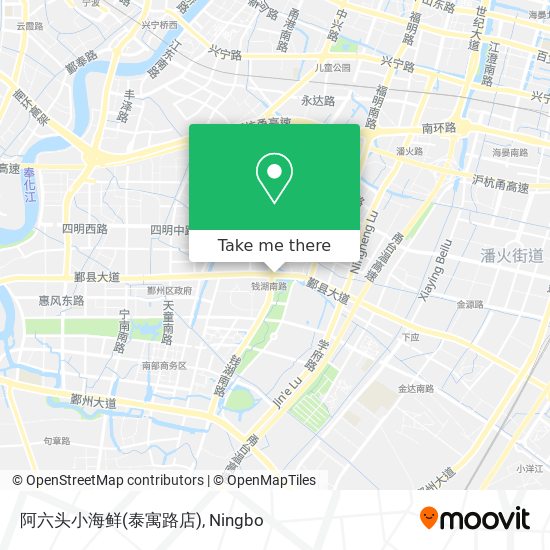 阿六头小海鲜(泰寓路店) map
