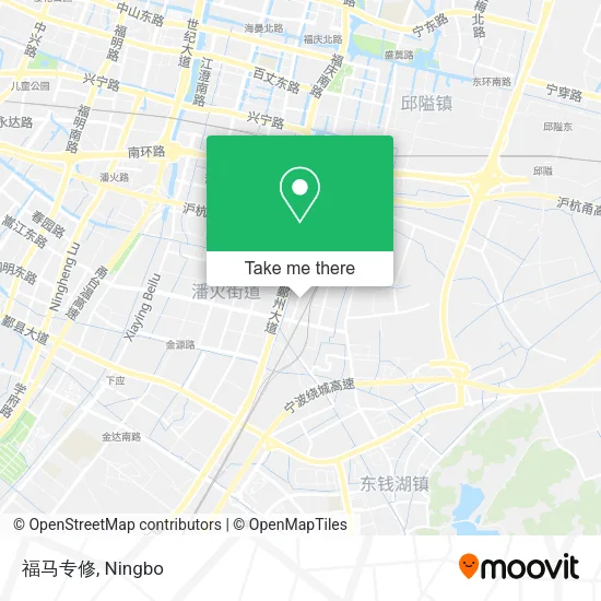 福马专修 map