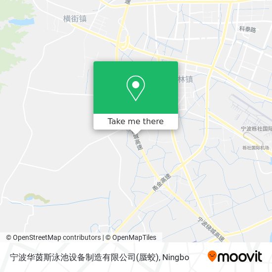 宁波华茵斯泳池设备制造有限公司(蜃蛟) map