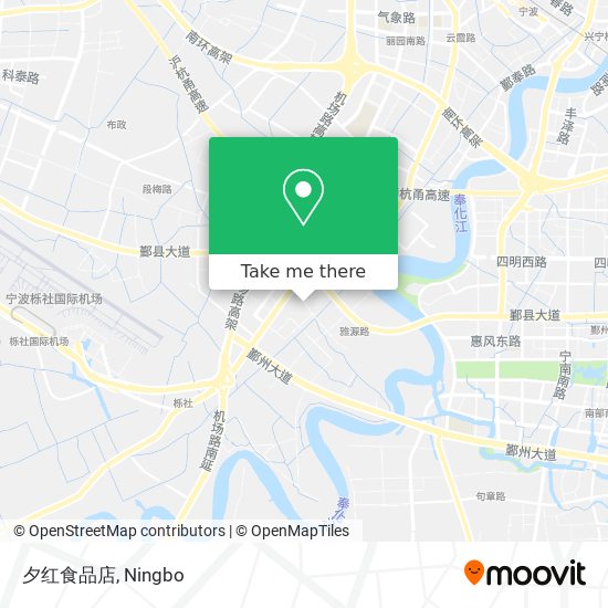 夕红食品店 map