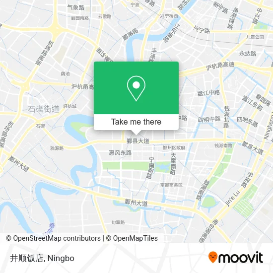 井顺饭店 map